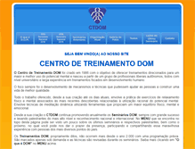 Tablet Screenshot of ctdom.com.br